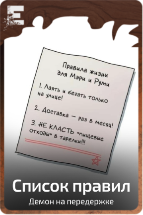 Список правил